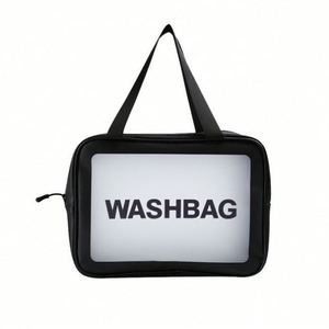 <b>Waterproof</b> Zipper Closure Reusable Eco-Friendly Makeup Storage Pouch Large Capacity Multi-functional Cosmetic <b>Bag</b> - Product Image 3