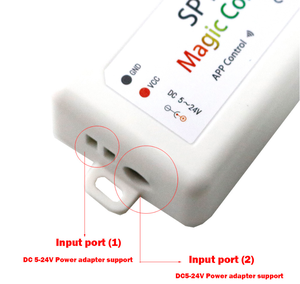Glite Hot Bán sp105e BT 5-24V điều khiển từ xa 2048pixel SPI tín hiệu Nhà Thông Minh ứng dụng điều khiển điện thoại thông minh 720W Max kiểm soát tải - Product Image 4