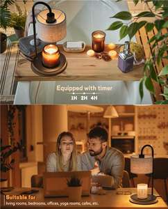 Wholesale Flameless Adjustable Melting Candle Table <strong>Lamp</strong> Linen Candle Warmer <strong>Lamp</strong> Aromatherapy Melted Wax <strong>Lamp</strong> - Product Image 4