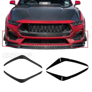 Difusor de Parachoques Delantero para Automóvil, Spoiler Negro Brillante, Pieza de Modificación para Ford Mustang Ecoboost GT 2024, Accesorios para Automóvil - Product Image 1