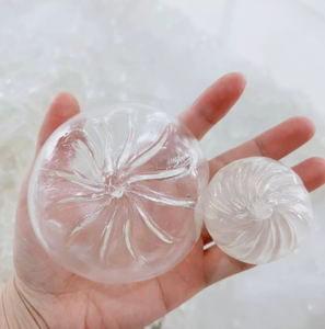 ของเล่นบีบแก้เครียดรูปเปลือกซาลาเปาใส ขนาด 4 ซม. ทำมือ DIY วัสดุ TPR สำหรับเด็กผู้หญิงอายุ 14 ปีขึ้นไป - Product Image 5