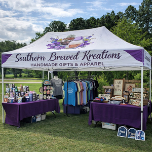 Carpa para Exteriores Personalizada para Concesiones <span class=keywords><strong>de</strong></span> Comida, 10x15 pies / 3x4.5 m, <span class=keywords><strong>con</strong></span> Techo Enrollable y Media Malla <span class=keywords><strong>con</strong></span> <span class=keywords><strong>Ventanas</strong></span> - Product Image 6