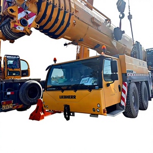 รถเครนเคลื่อนที่แบบออฟโรด Liebherr LTM1300 300 ตัน จากเยอรมนี พร้อมเครื่องยนต์มิตซูบิชิ ความสูงยกสูงสุด 72 เมตร - Product Image 1