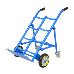 عربة يدوية لأسطوانات الغاز بأربع عجلات، عربة يدوية مزدوجة للأسطوانات، عربة نقل مزدوجة للأسطوانات - Product Image 1