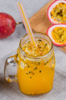 Xinmuyuan Passievruchtjam Fruitthee Bubble Tea Ingrediënten in vloeibare vorm verpakt in flessen voor cadeaus