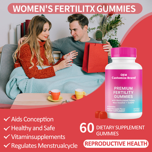 Gomitas de Probióticos de Marca Privada para el Apoyo a la Fertilidad, Suplementos Vitamínicos Prenatales, Multivitaminas, Gomitas para la Fertilidad, Gomitas para Mujeres - Product Image 3
