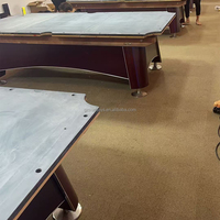 Mesa de Billar Profesional de Lujo de 9 pies con Bolsillos de Cuero y Opciones Personalizables, Proveedor de Guangzhou