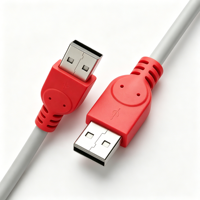 Cable USB 2.0 Qiulink de Tipo A Macho a Tipo A Macho, 480 Mbps, Cable de Transferencia de Datos de Alta Velocidad, Revestimiento de PVC para PC, Laptop, Disco Duro Externo, OEM
