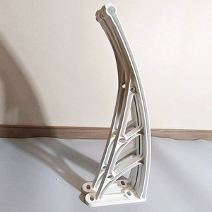 <span class=keywords><strong>Polycarbonate</strong></span> che nắng che tán 600*600mm PC rắn tấm nhựa Stent cửa sổ mái hiên - Product Image 3