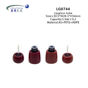 Özel etiket benzersiz mantar şekilli dudak parlatıcı kutusu 3.5ml dudak çamur kavanoz dudak balsamı ambalaj toptan - Product Image 4