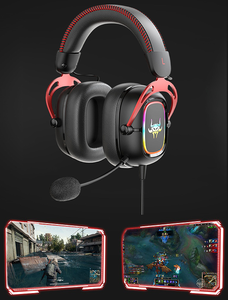 สกอร์ปิอัน G7000 ชุดหูฟังเกมแบบ USB แบบมีสาย ลดเสียงรบกวน ความหน่วงต่ำ เล่นเกม - Product Image 5