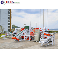 Machine de recyclage de fil de cuivre QD-800S pour fils de déchets, petits radiateurs, petits transformateurs en cuivre et en plastique, etc.