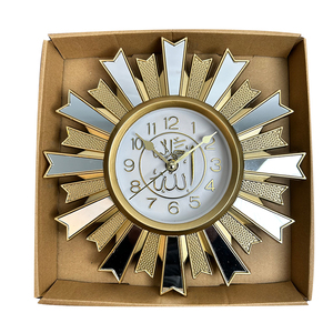 Cổ hộ gia đình trang trí đồng hồ mặt kỹ thuật số Khung ba chiều thiết kế rỗng Đồng hồ treo tường quét Đồng hồ thạch anh đúng giờ - Product Image 6