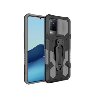 Funda Protectora <span class=keywords><strong>MechWarrior</strong></span> a Prueba de Golpes para Iphone11/12/13 Pro Max con Clip para Cinturón y Soporte, Carcasa Trasera para Xiaomi 11 Lite 10T Poco F3 M3 X3 - Product Image 6