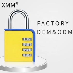 XMM 8072L <span class=keywords><strong>cadenas</strong></span> à combinaison à grand cadran avec mot de passe GYM 4 codes, <span class=keywords><strong>cadenas</strong></span> de sécurité pour le sport et la remise en forme, avec approvisionnement en usine, différentes couleurs - Product Image 4