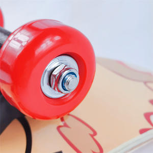 Skateboard cruiser personnalisé de 24 pouces en bois d'érable avec roulements métalliques pour enfants, design durable - Product Image 2