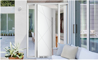Porte d'entrée double en alliage d'aluminium Jinpai Luxury Palace, décorative, pour l'extérieur de la maison ou la chambre.