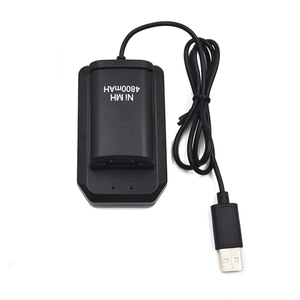 Microsoft cho <span class=keywords><strong>Xbox</strong></span> 360 điều khiển không dây sạc pin sạc Dock đen nhựa sạc đứng - Product Image 3