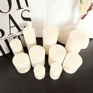 Bougie parfumée en cire mélangée, longue durée, minimaliste, cadeau parfumé pour la décoration de la maison, Thanksgiving, mariage, Saint-Valentin - Product Image 2