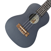 23-inch Matte Gun Black Ukulele Hawaiian Ukulele 4 String Small Guitar All Spruce Factory