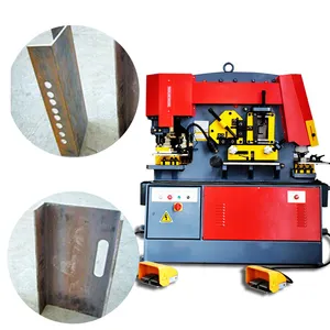 Q35Y Ironworker Electric Hydraulic Busbar Bending Cutting Punching Machine Aluminum Punching Machine CNC Tube Punching Machine