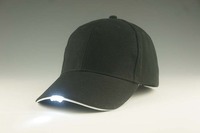 RongGuang venta al por mayor producto caliente personalizado Led buena calidad Protección Solar 100% algodón gorra de béisbol gorra Led