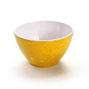 Tazón hondo <span class=keywords><strong>de</strong></span> melamina <span class=keywords><strong>de</strong></span> 6 pulgadas, bicolor, salmón/blanco, para pasta, sopa, fideos y ensalada. - Product Image 5