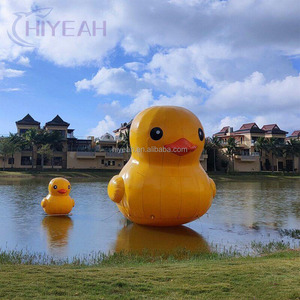 Opblaasbare Gele Eend Grote Grote Opblaasbare Gigantische Eend Voor Opblazen Pvc-Eend Voor Reclamemodel - Product Image 2