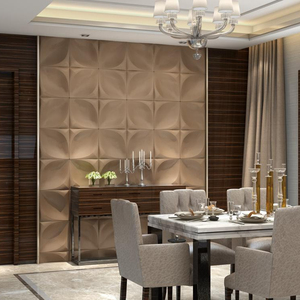 خلفية ديكور 3D لوحات الحائط البلاستيكية والجلود طلاء الجدران للتصميم الداخلي - Product Image 2