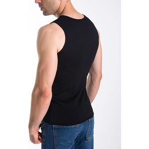 FOXA <b>Thermal</b> Tank <b>Top</b> Men Cotton Fleece Lined Underwear Sleeveless Vest Undershirt Winter Warm Breathable - Product Image 2