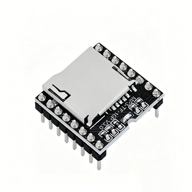 Open Source Mini MP3 Player Module TF Card Serial Port Controlled Audio Decoder Board MP3-TF-16P V3.0 Music Playback Module