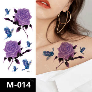 90x190mm Stock impermeable colorido <span class=keywords><strong>flor</strong></span> <span class=keywords><strong>tatuaje</strong></span> transferencia <span class=keywords><strong>tatuaje</strong></span> temporal <span class=keywords><strong>en</strong></span> el pecho <span class=keywords><strong>brazo</strong></span> duración 5-7 días <span class=keywords><strong>tatuaje</strong></span> pegatina - Product Image 3