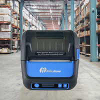 Impresora Térmica Portátil Recargable MHT-P80F con Interfaz USB/Inalámbrica, Certificación CE, 203DPI, Impresión de Etiquetas de Códigos de Barras y Facturas