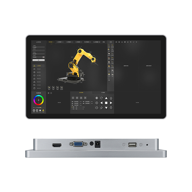 Slim Industrial Monitor Touch Screen 10.1 13.3 15.6 18.5 21.5 23.8 Inch Waterproof IP65 Sunlight Readable Marine Display