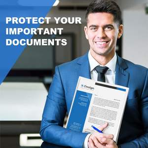 Fichário Personalizado Impresso Atacado, Fichários de <span class=keywords><strong>3</strong></span> Argolas, Pasta de Folhas Soltas A4, Organizador de Documentos para Escola e Escritório - Product Image 5