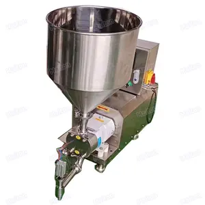 Good quality 1-5 liters semi automatic mixture fruit sauce/pasta sauce bottle filling machine