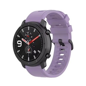 Correa de silicona de 20mm y 22mm para Samsung Galaxy Watch 3 Active 2 <span class=keywords><strong>40mm</strong></span> 44mm correa de reloj inteligente para Huami <span class=keywords><strong>Amazfit</strong></span> <span class=keywords><strong>GTR</strong></span> 42mm 47mm - Product Image 2