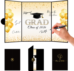 DAMAI Decoraciones para Fiesta de Graduación, Set de Libro de Firmas y Libro de Recuerdos para Fiestas Infantiles, Suministros de Feliz Cumpleaños para Libro de Visitas - Product Image 3