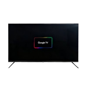 ทีวี TCL 55 นิ้ว 4K สมาร์ททีวี Google TV จอไวด์สกรีน ตัวเครื่องสีดำ - Product Image 1