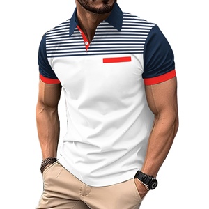 Polo da Uomo di Alta Qualità con Logo Personalizzato Ricamato, Tessuto Lavorato a Maglia con Motivo Stampato per Uomini e Donne - Product Image 2