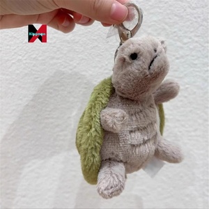 Portachiavi Originale Jelly <span class=keywords><strong>Cat</strong></span> <span class=keywords><strong>Mr</strong></span>. Timmy Turtle, Ciondolo Borsa Bambola Peluche, Portachiavi Simpatico Tartaruga di Peluche, Regalo per Bambini - Product Image 4