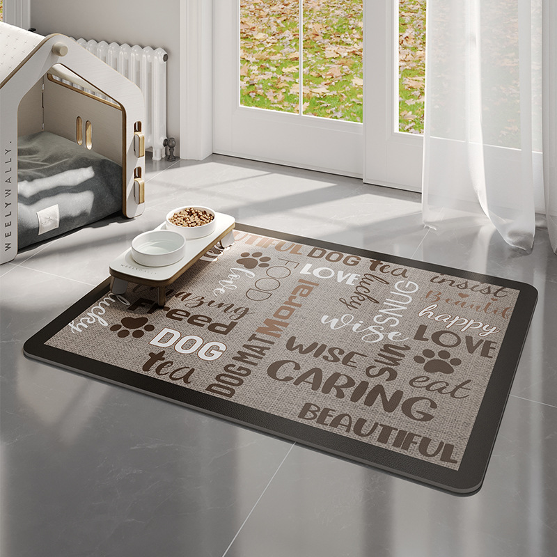 Tapis pour animaux de compagnie en cuir double face - Dog's Home