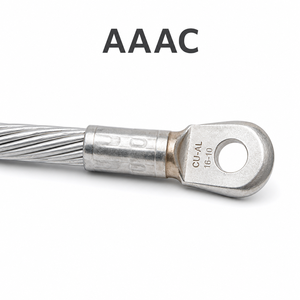 Câble AAAC <span class=keywords><strong>Almelec</strong></span> personnalisé 75,5 mm² Norme française NFC 34-120 Conducteur nu aérien - Product Image 2