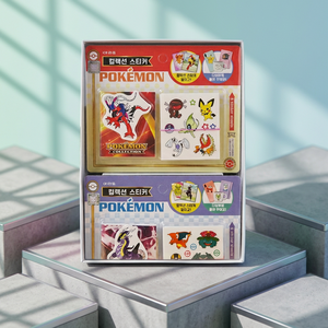 Elite Pokmon Collection Self-adhesive Digital Printing Stickers Blind Bag <b>12</b> Packs/Box Random Mystery Trading Kids Anime - Product Image 3