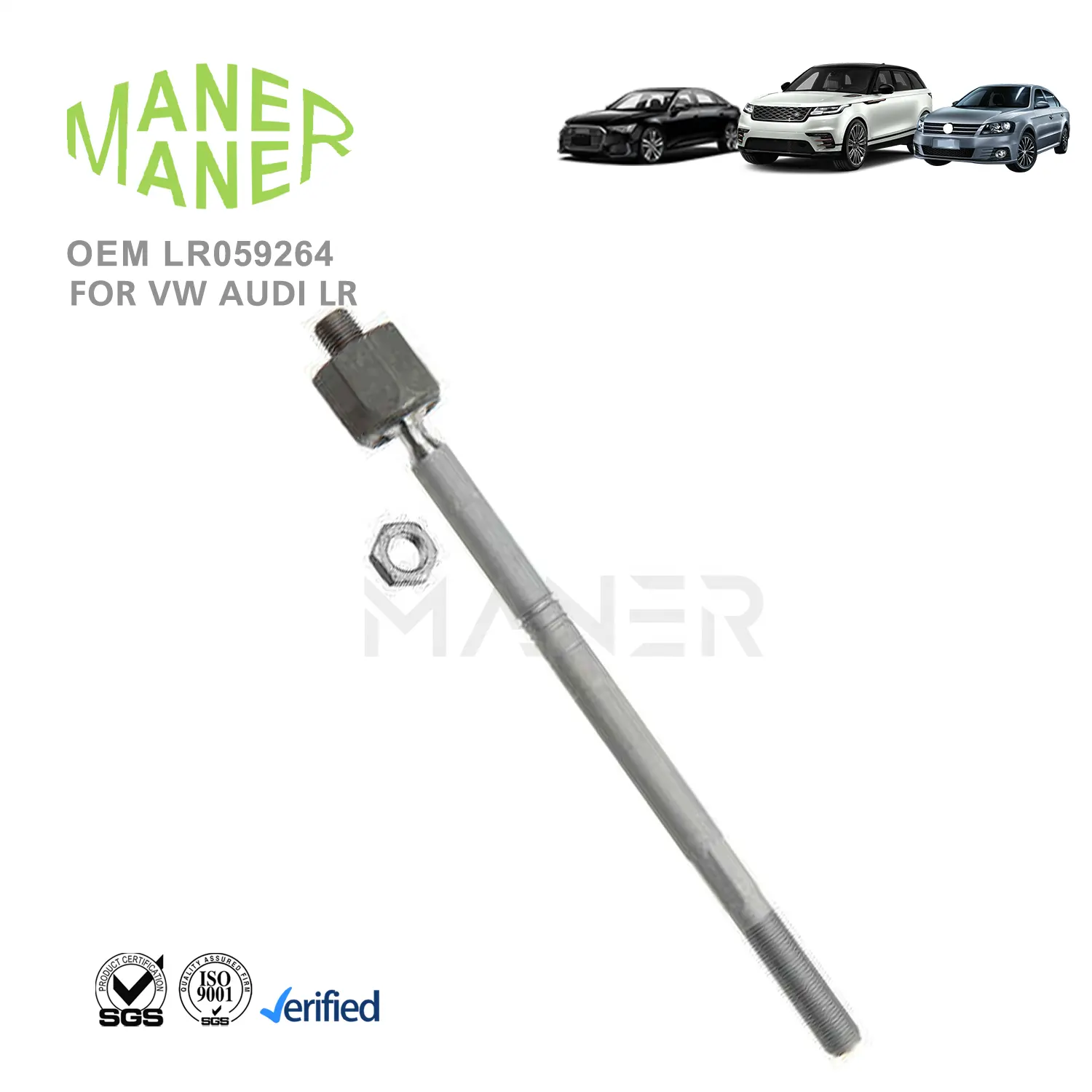 MANER Auto Parte LR059264 garantia de qualidade bom preço qualidade superior Steering Tie Rod End para LAND ROVER RANGE ROVER SPORT