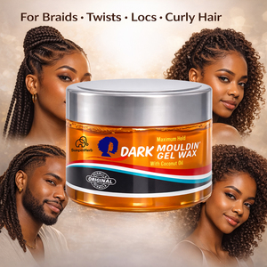 Cera en Gel para Cabello Oscuro 250ml Fijación Máxima Sin Residuos Gel Estilizador para Bordes y Peinados Afro Suministro a Granel - Product Image 6