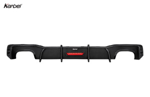 Diffuseur Karbel Style Kb Kit carrosserie sport en fibre de carbone sèche personnalisé Splitter Becquet arrière Diffuseur pour <span class=keywords><strong>Audi</strong></span> A7 S7 C8 2018 2023 - Product Image 2