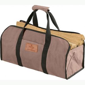 Sac de transport pour bois de chauffage, sac de transport pour bûches, sac de transport pour foyer, sac fourre-tout avec poignée longue et robuste, échantillon gratuit - Product Image 2