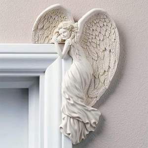 <b>Angel</b> Decor Statues <b>Ornaments</b> Distressed <b>Angel</b> Sculpture - Product Image 4