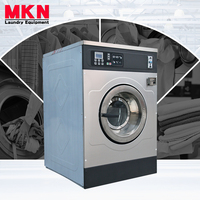 Lave-linge à monnayeur de 20 kg, lave-linge commercial en libre-service